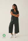 Umstandsjumpsuit mit Stillfunktion - Deep Green