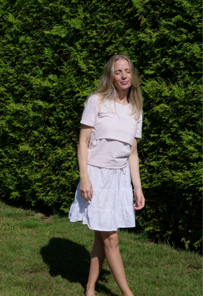 Still-T-Shirt Essential - Pastellrosa - VORBESTELLUNG - vorläufige Lieferung v29