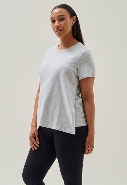 Umstands-T-Shirt mit Stillfunktion - Grey Melange
