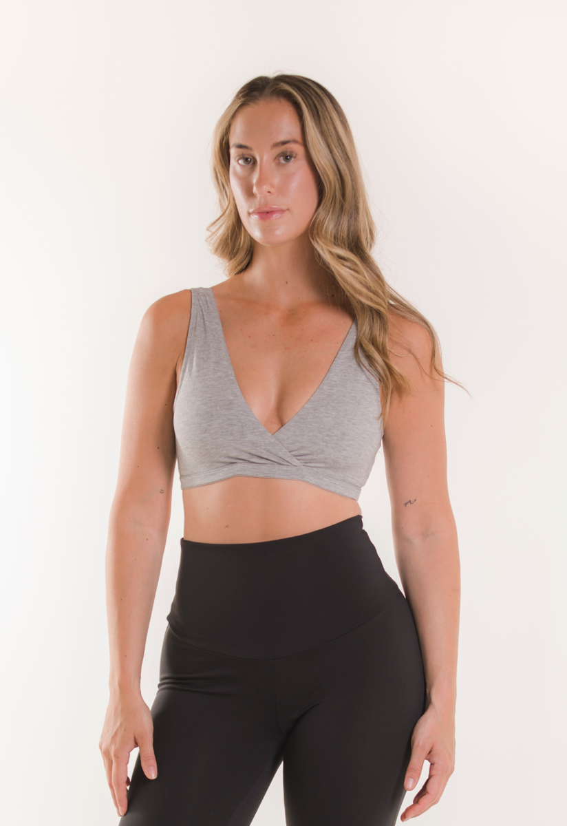 Weicher Still-BH - Grey Melange