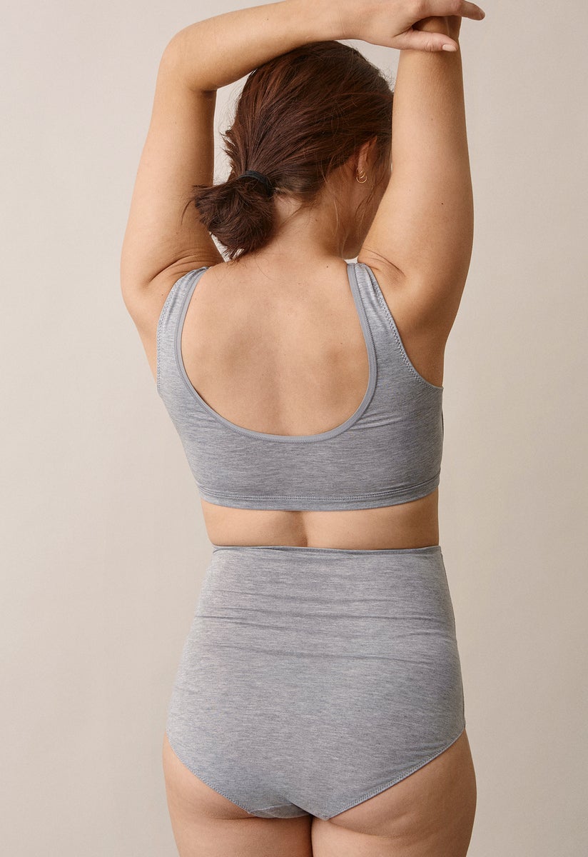 Weicher Still-BH - Grey Melange
