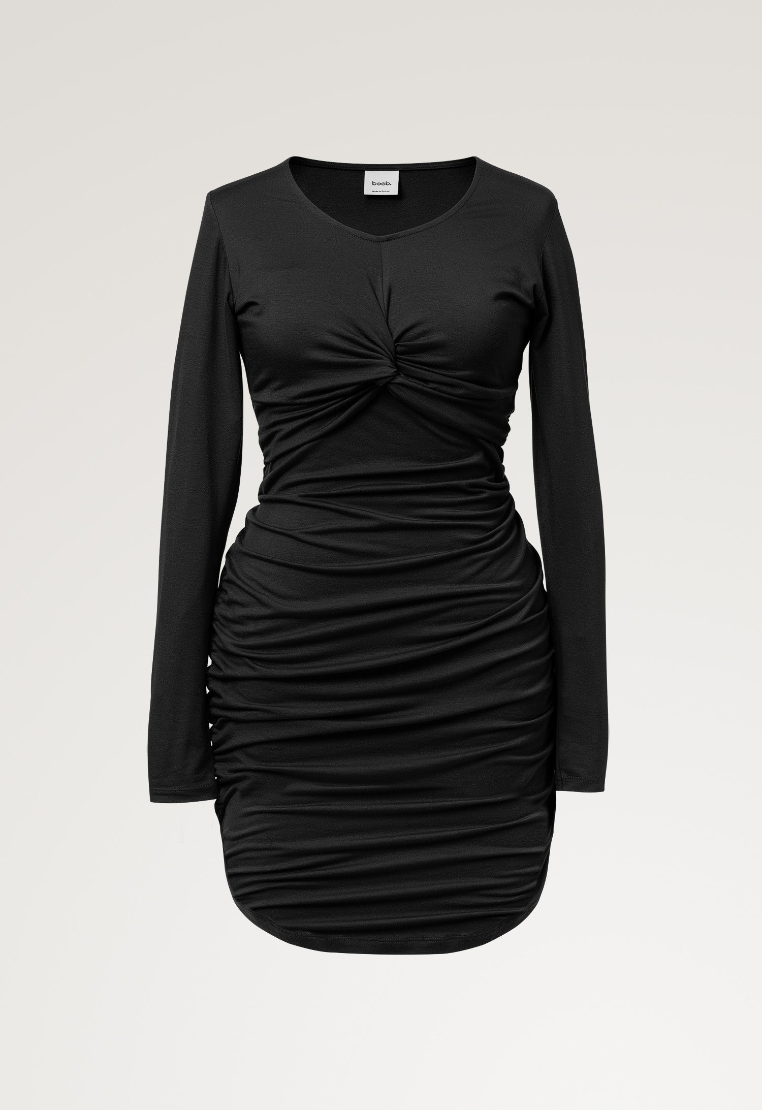 Bodycon-Umstandskleid - Schwarz