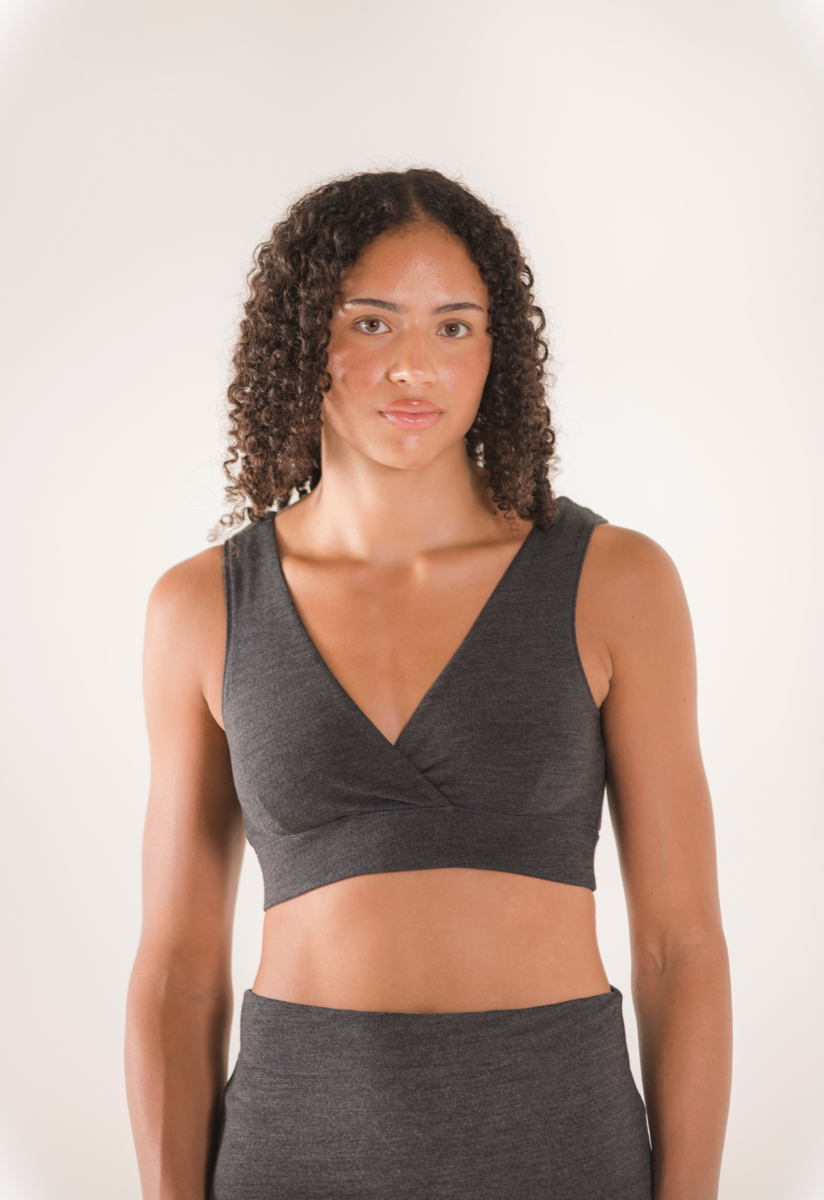 Still-BH Merinowolle - Dark Grey Melange