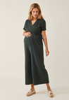 Umstandsjumpsuit mit Stillfunktion - Deep Green