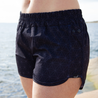Badeshorts - Anthracite Petal