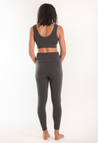 Umstandsleggings Merinowolle - Grey Melange