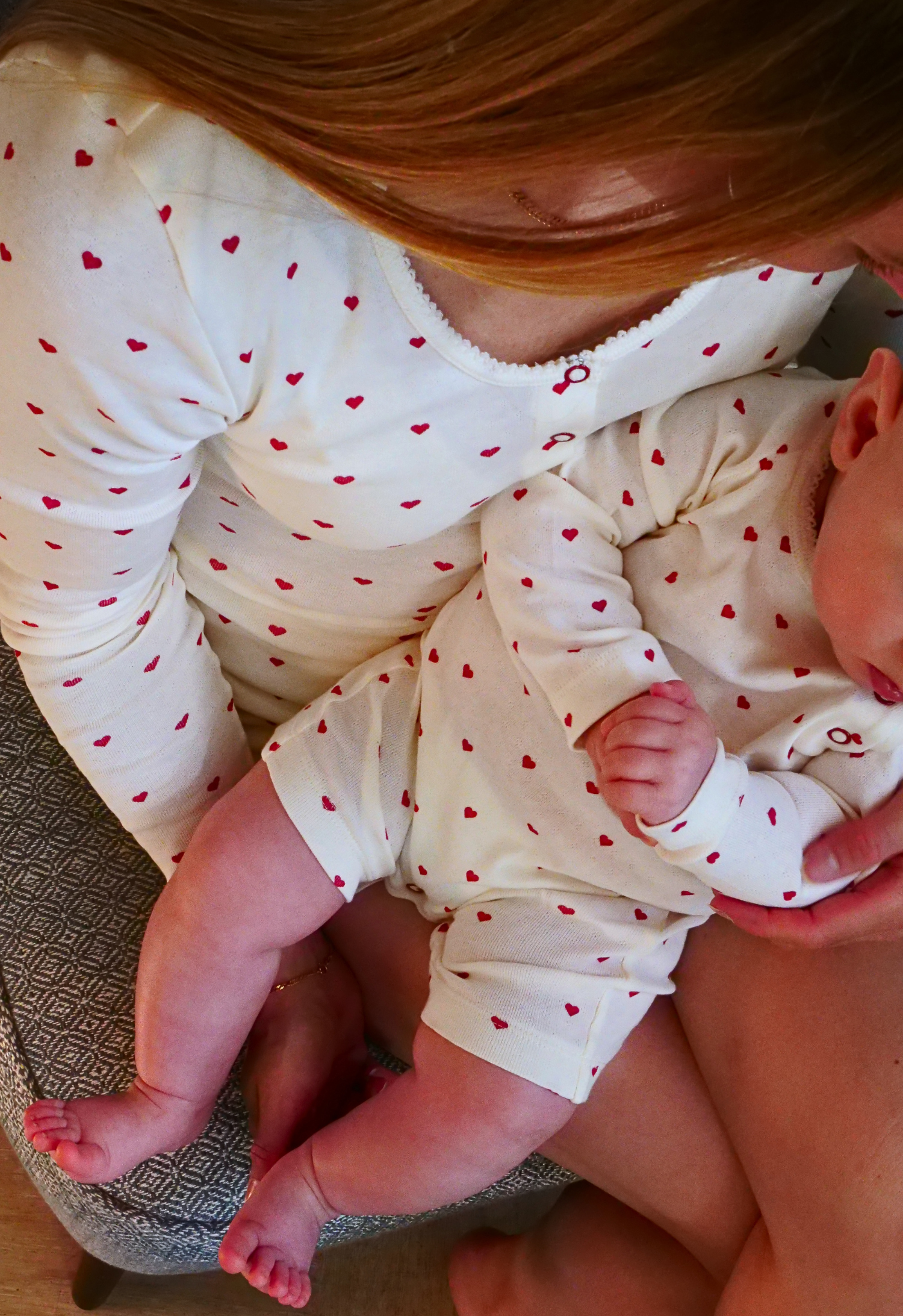 Baby-Strampler - Red Heart