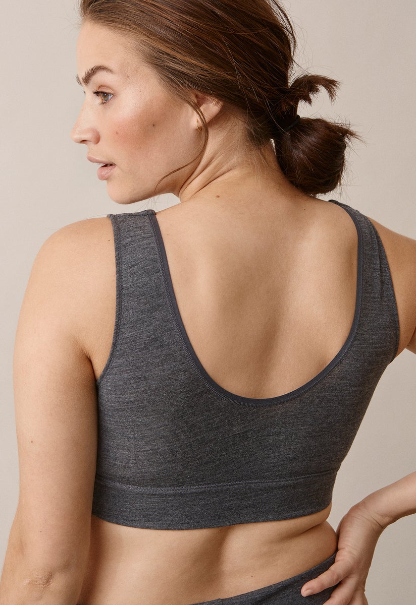 Still-BH Merinowolle - Dark Grey Melange