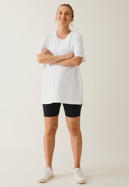 Umstandsradlerhose - Schwarz