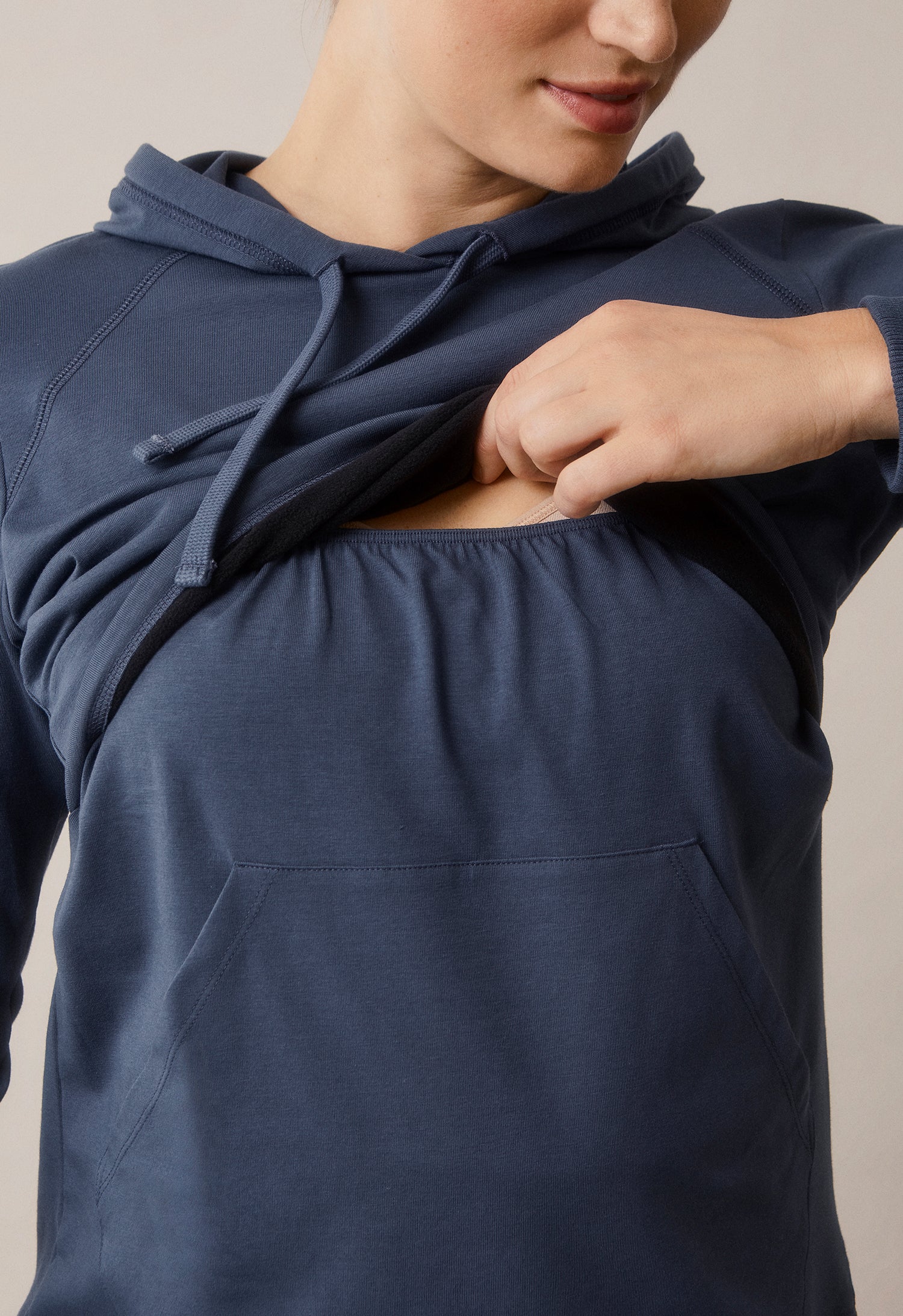 B Warmer Hoodie Thunder Blue