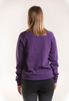 Still-Sweatshirt mit Fleecefutter - Lila