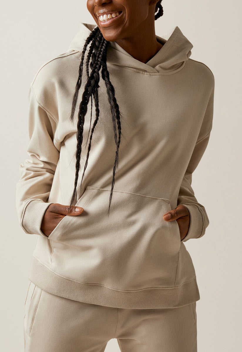Umstands Hoodie mit Stillfunktion - Light Beige