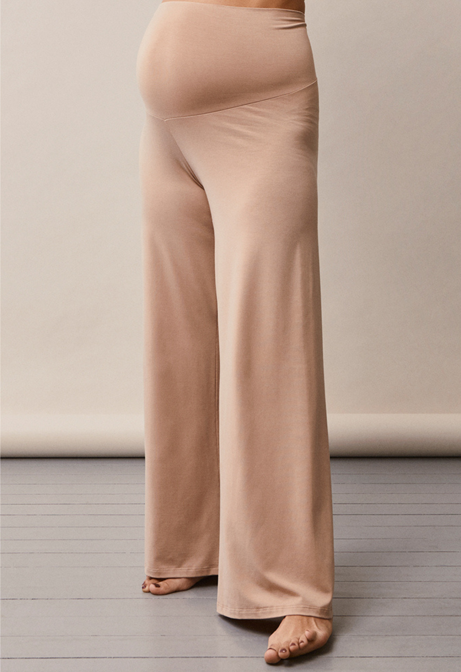 Umstands-Loungewear-Hose – Sand