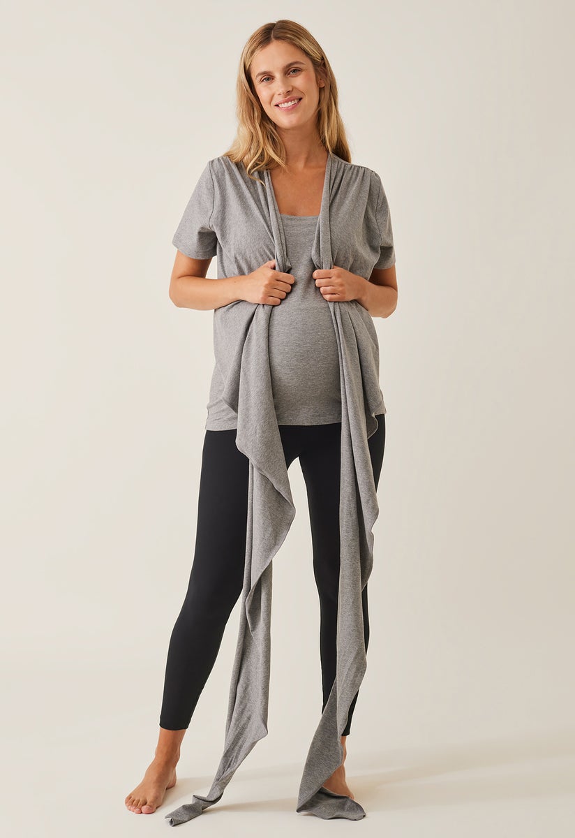 Bonding shirt - Grey Melange