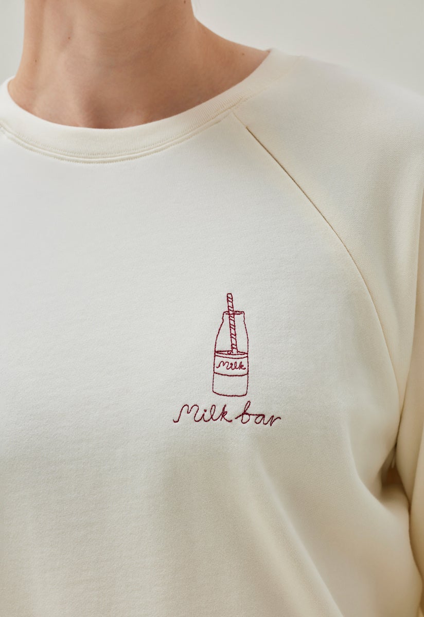 Still Sweatshirt Milk bar - Off white