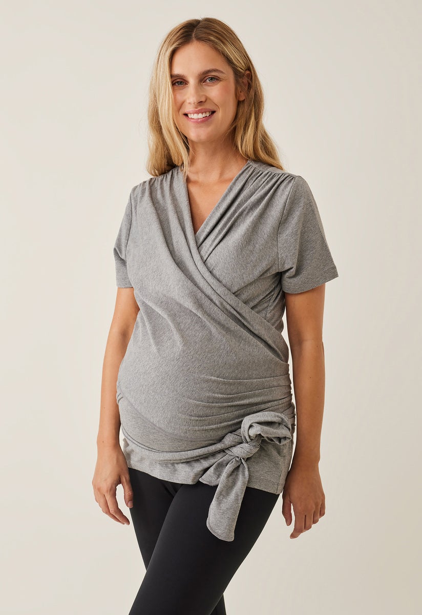 Bonding shirt - Grey Melange