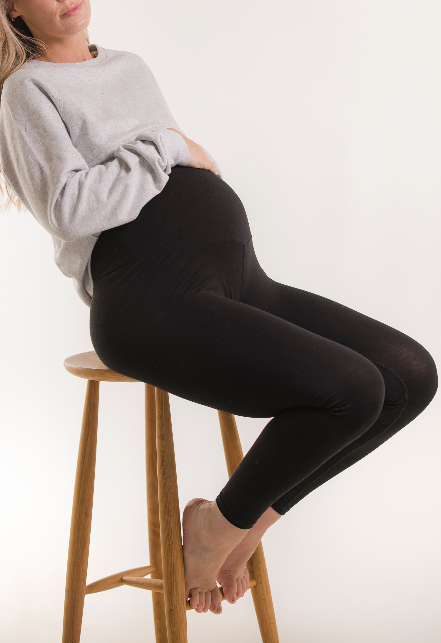 Umstandsleggings Essential - Schwarz - VORBESTELLUNG – Versand Anfang Februar