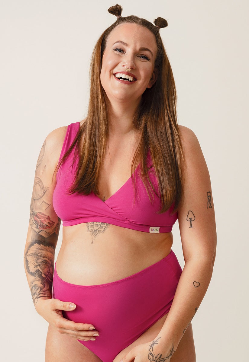 Weicher Still-BH - Strong Pink
