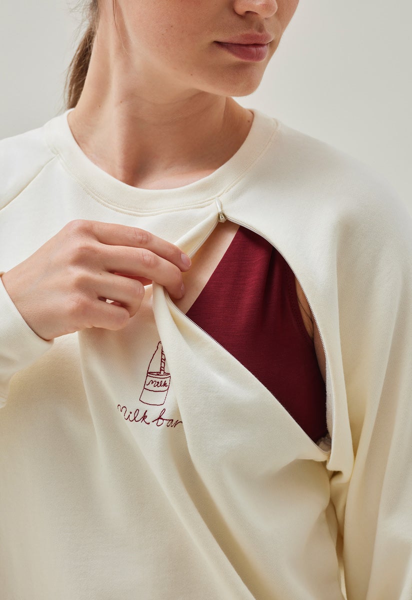Still Sweatshirt Milk bar - Off white