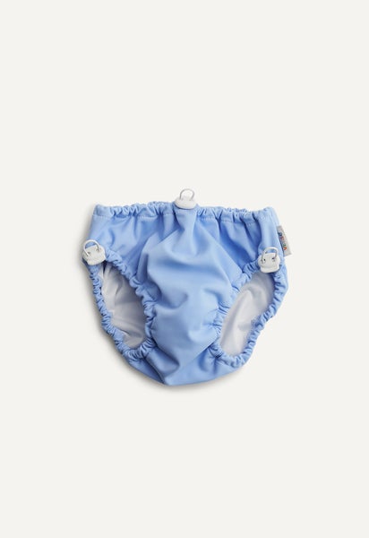 Schwimmwindel mit Kordelzug - Hellblau