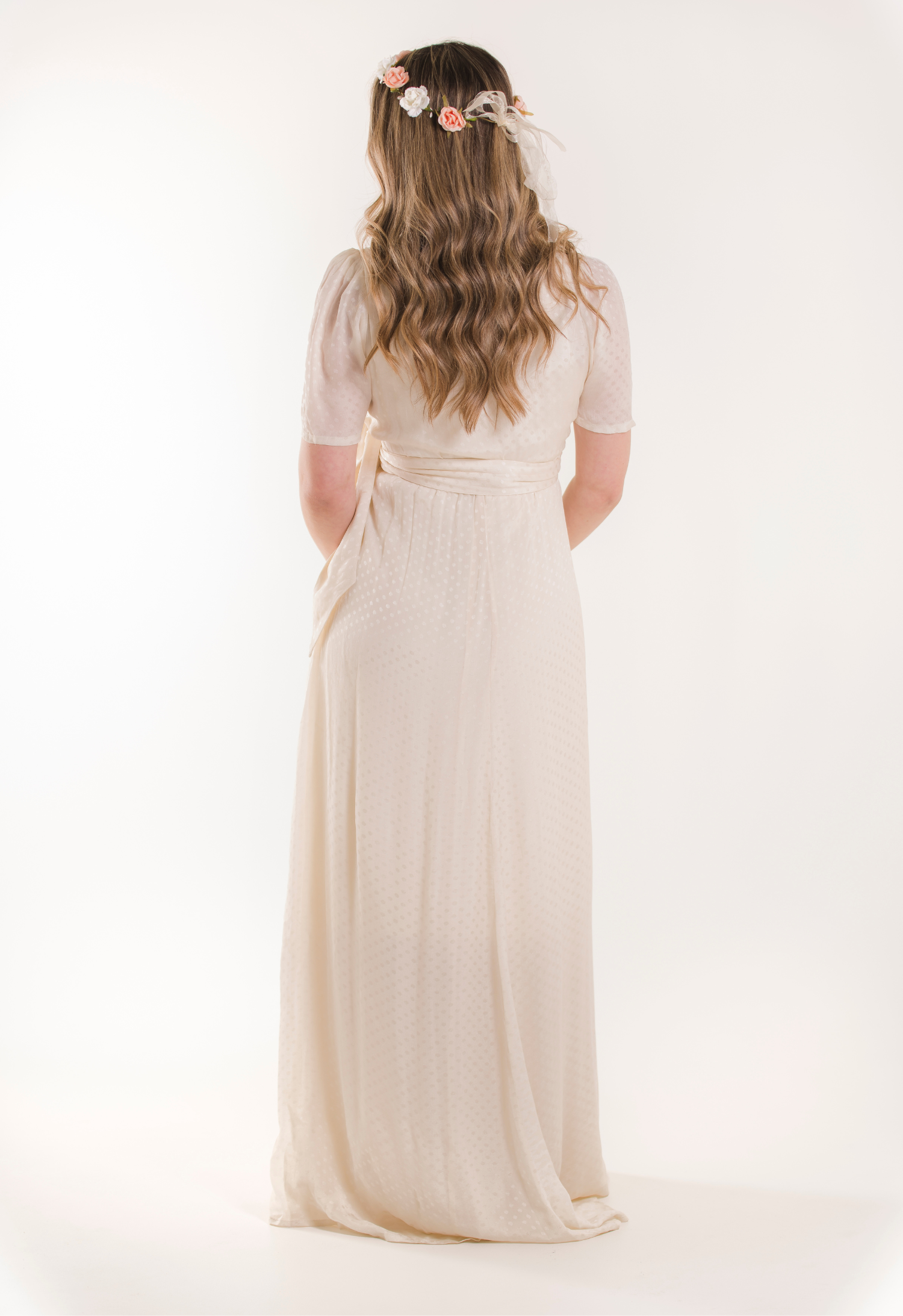Umstandsbrautkleid - ivory