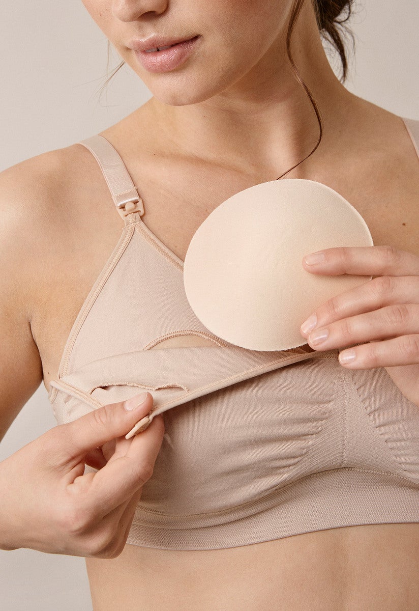 Seamless Still BH mit Pads - Beige