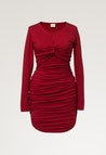 Bodycon-Umstandskleid - Rot