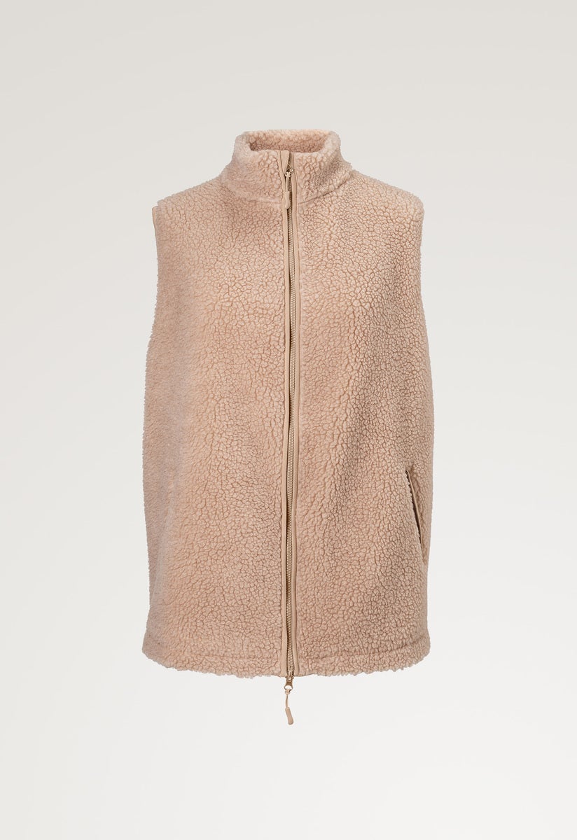 Pile Fleecewesten - Beige