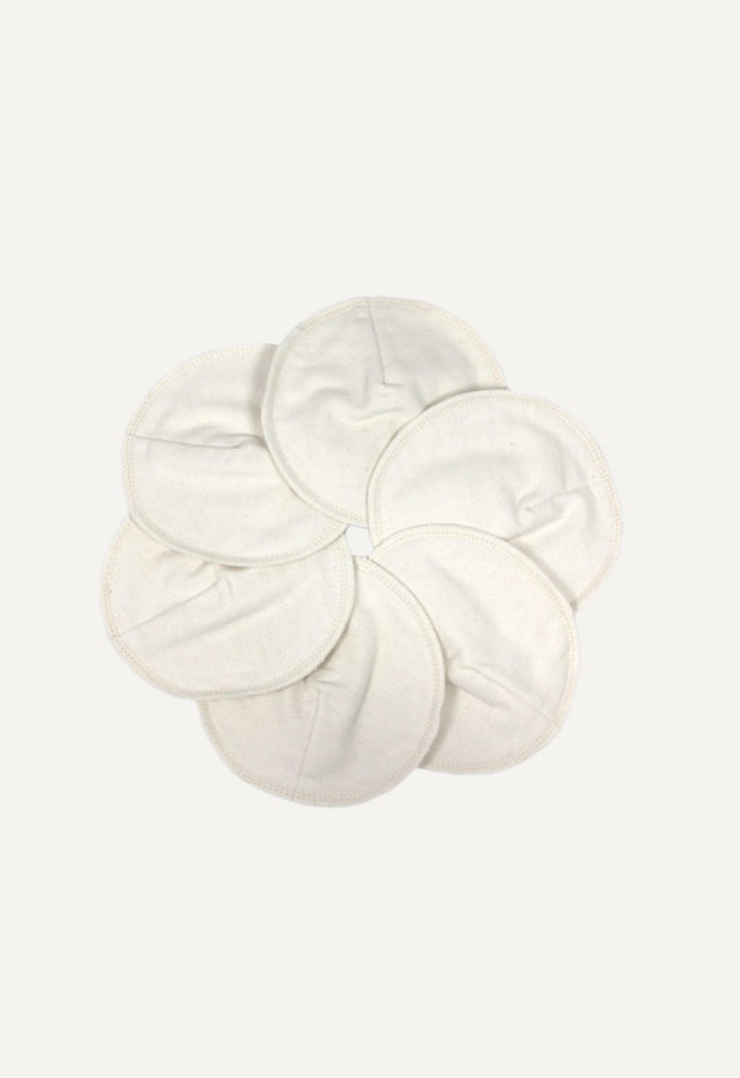 Stilleinlagen aus Biobumwolle - Offwhite