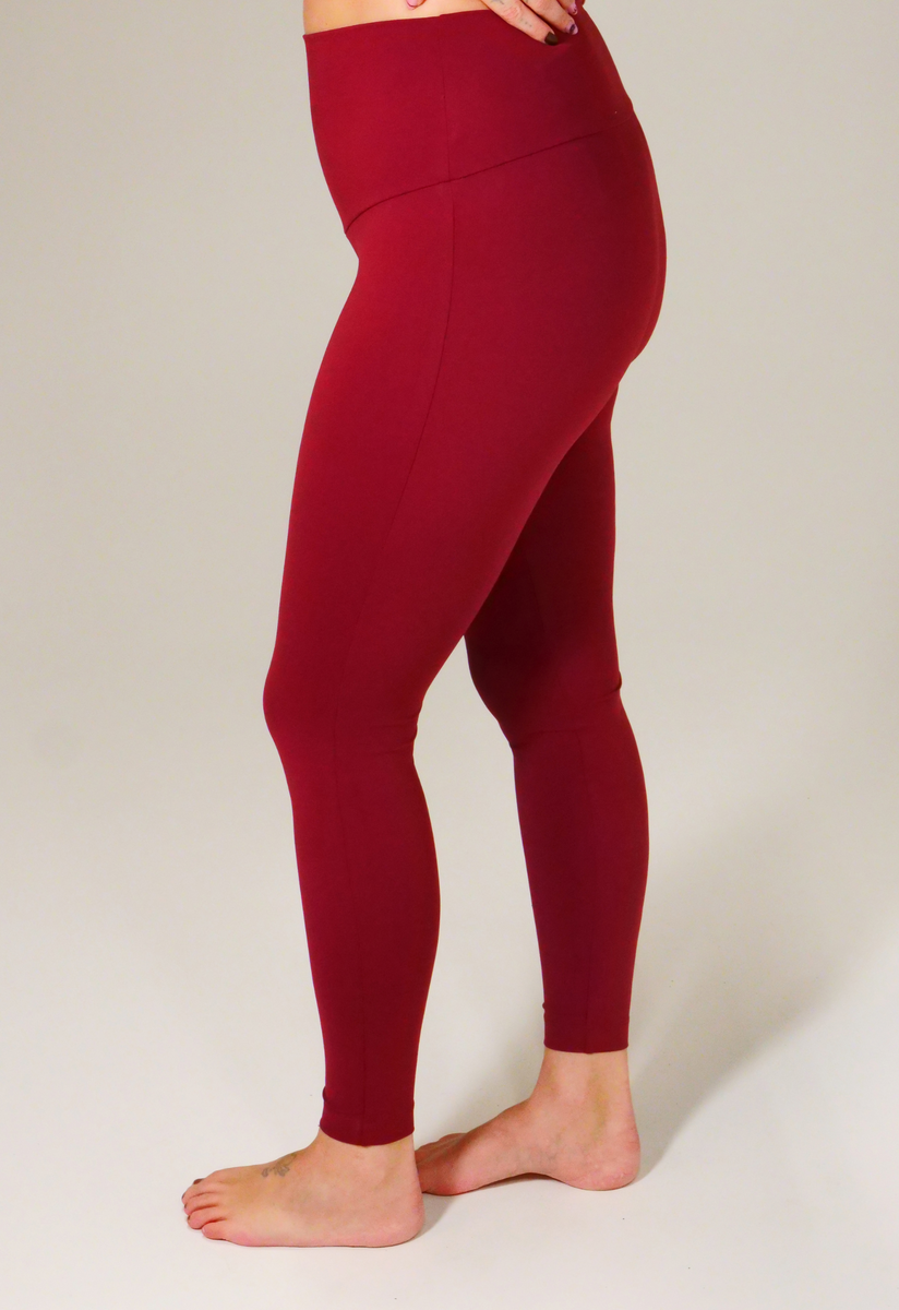 Umstandsleggings Yoga - Rot