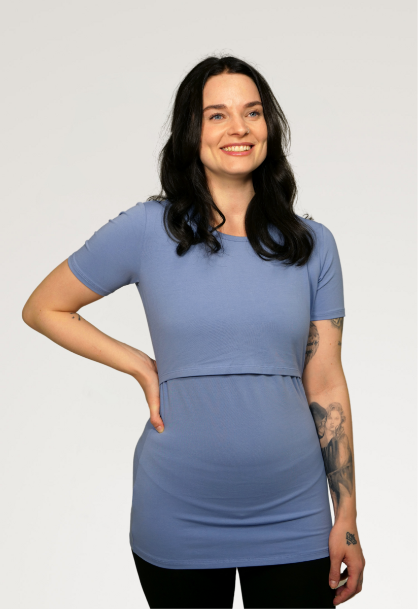 Still-T-Shirt Essential - Hellblau - VORBESTELLUNG - vorläufige Lieferung v29