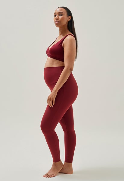 Umstandsleggings Yoga - Rot