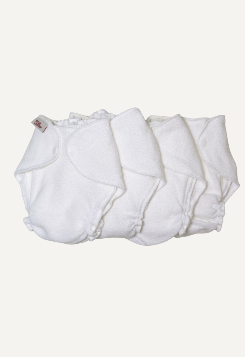 Frotteewindel Newborn - 4 pack
