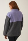 Wollflor-Pullover 90er - Lila