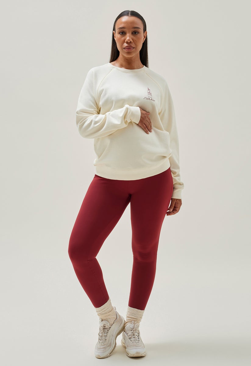 Umstandsleggings Yoga - Rot