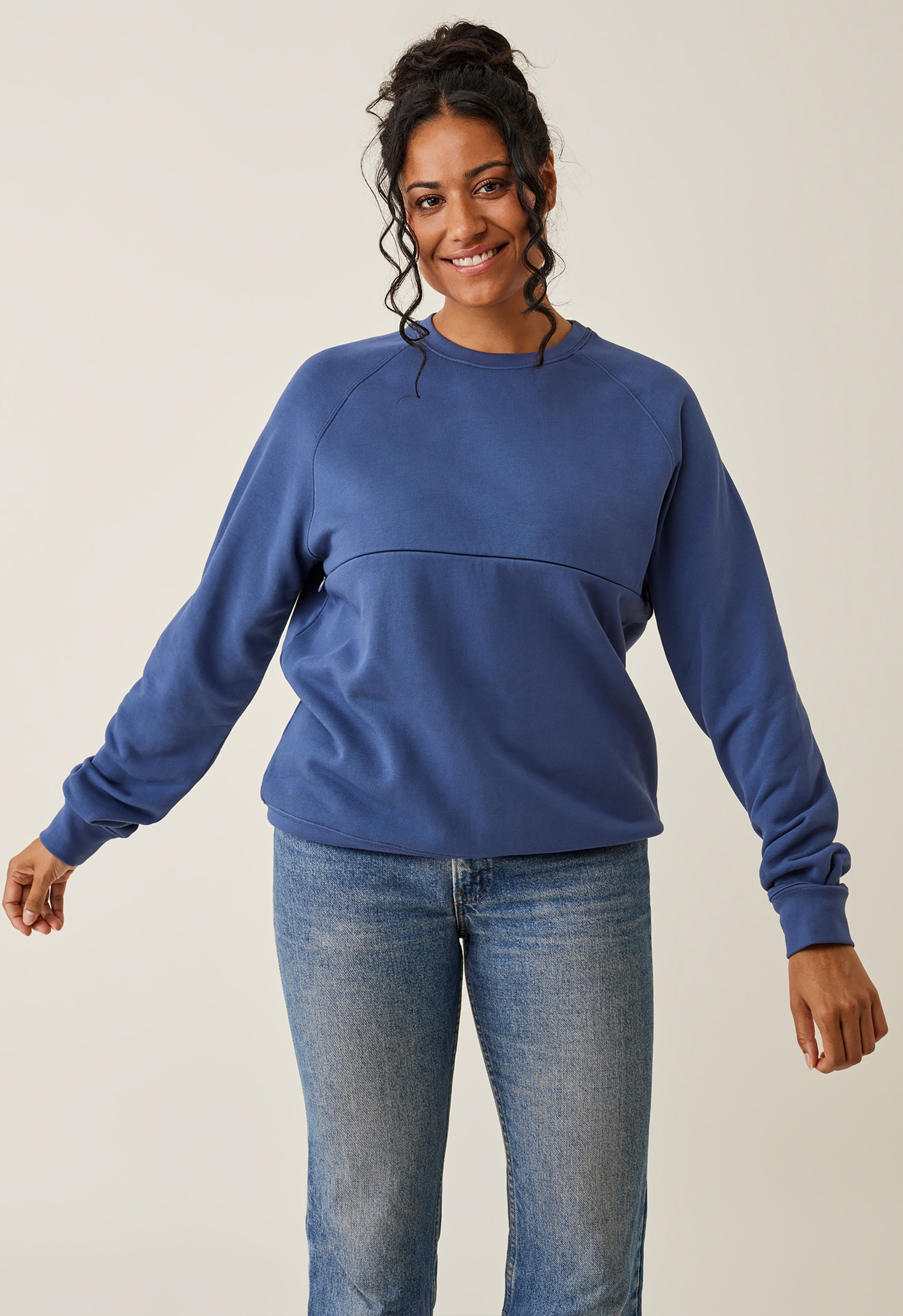 Still sweatshirt - Indigo Blue