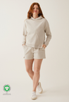 Umstands-Sweatshorts - Light Beige
