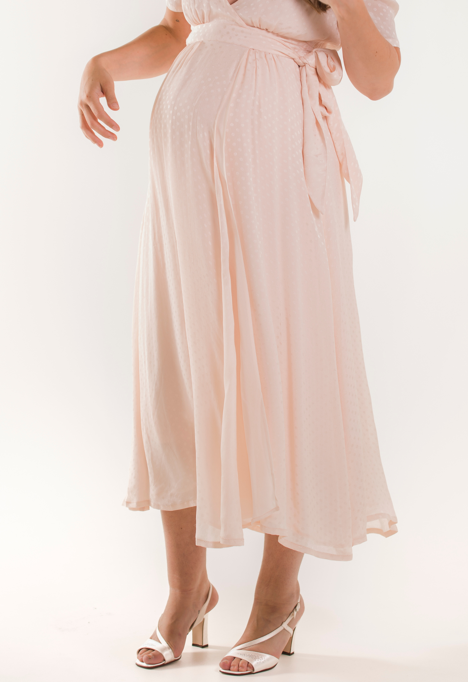 Festliches Umstandskleid - Pink Champagne