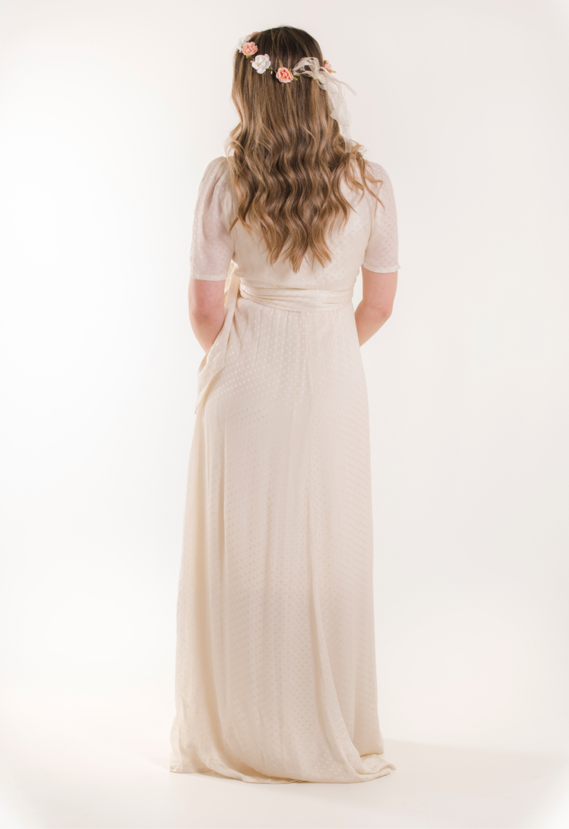 Umstandsbrautkleid - Weiß