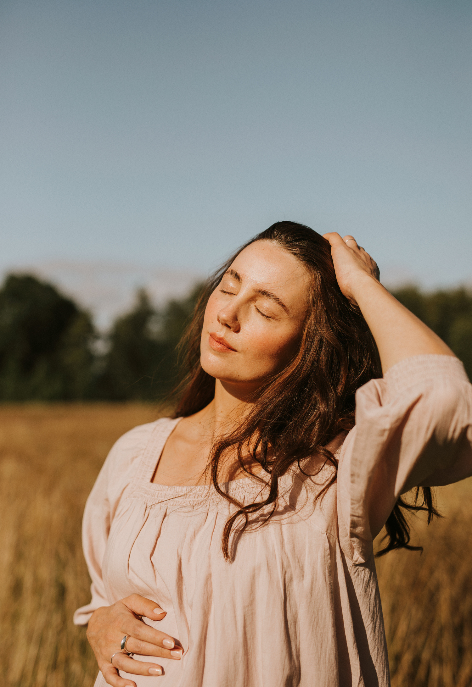 Poetess Dress Pebble