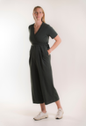 Umstandsjumpsuit mit Stillfunktion - Deep Green