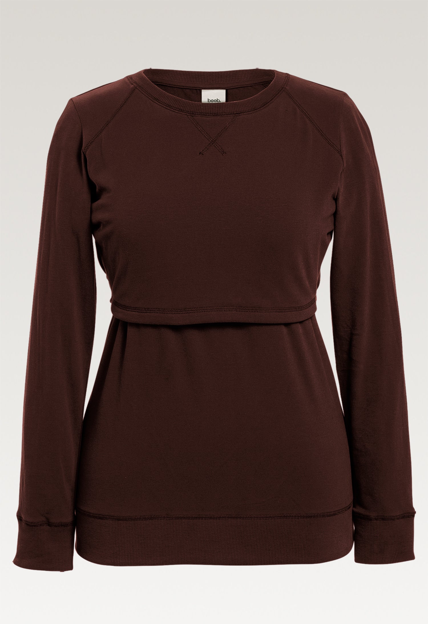 B Warmer Sweatshirt Mahogany