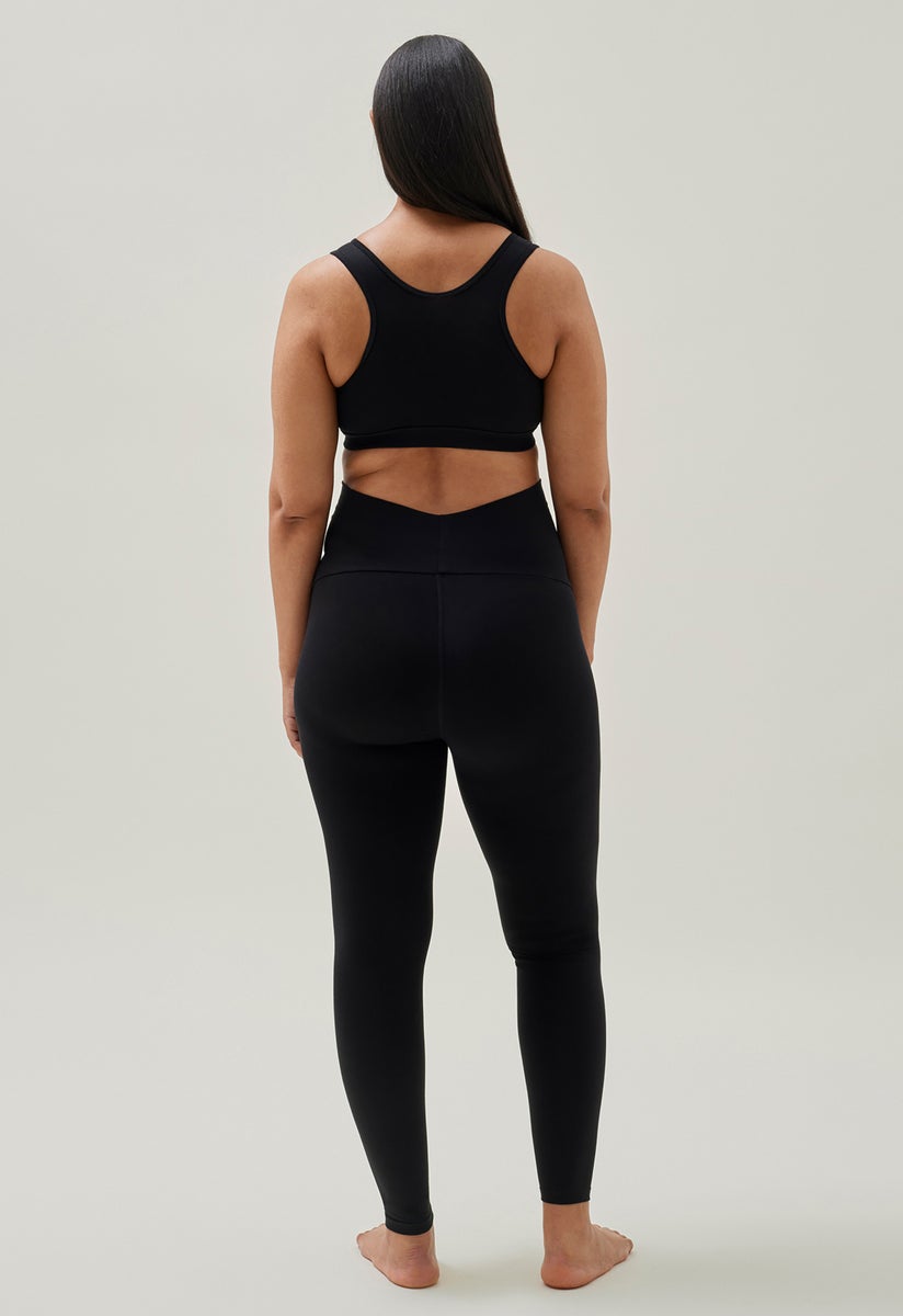 Umstandsleggings Essential - Schwarz
