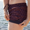 Badeshorts - Rose Brown Petal